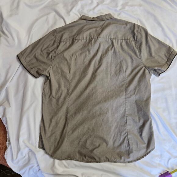 Vintage Structure NWOT Slim Fit Mens Short Sleeve Button-Up Shirt, Size XXL Y2K - Picture 9 of 11